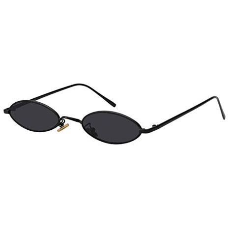 black oval sunglasses designer|small oval sunglasses for men.